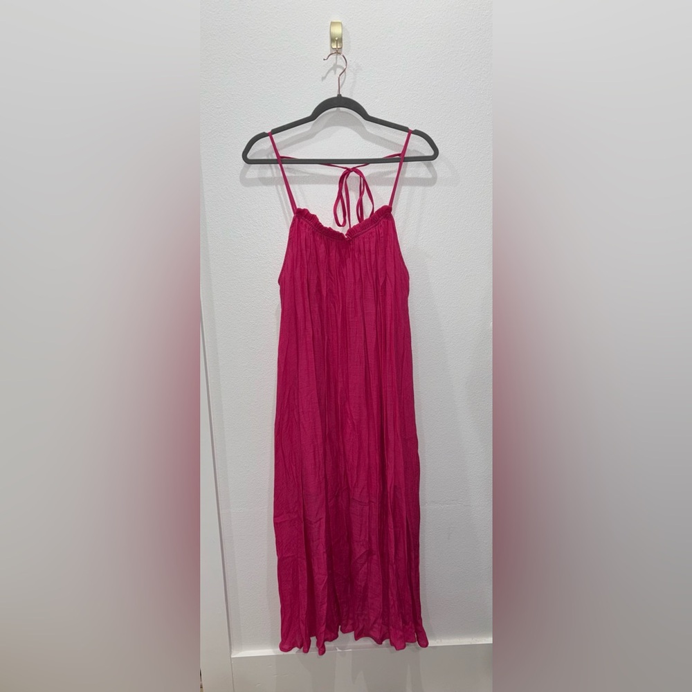 Pink Sleeveless Dress
